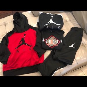 Boys Jordan Nike Sweats Bundle